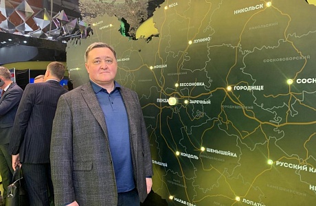 Андрей Кудинов посетил выставку - форум «Россия»